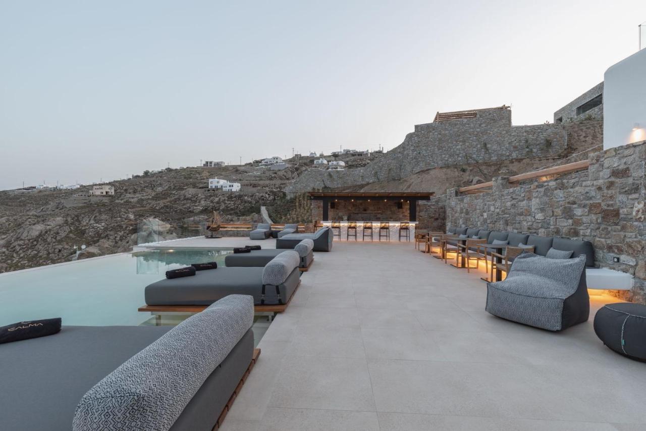 Calma Suites Mykonos Psarrou Dış mekan fotoğraf