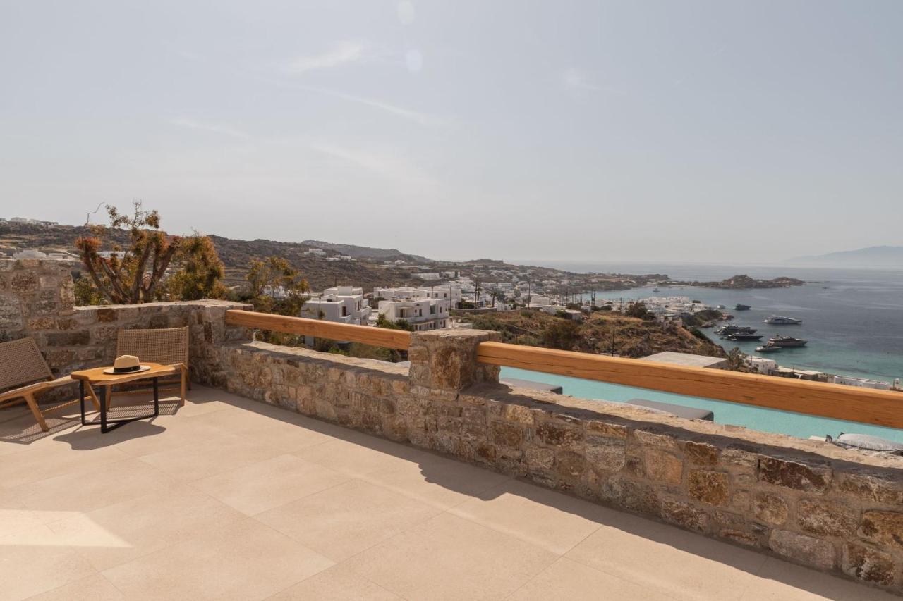 Calma Suites Mykonos Psarrou Dış mekan fotoğraf