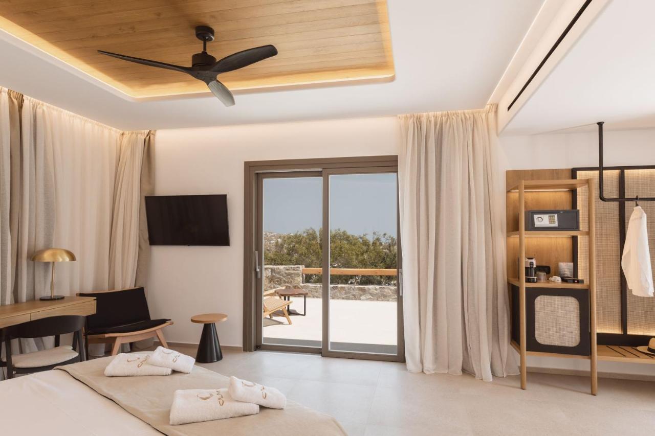 Calma Suites Mykonos Psarrou Dış mekan fotoğraf