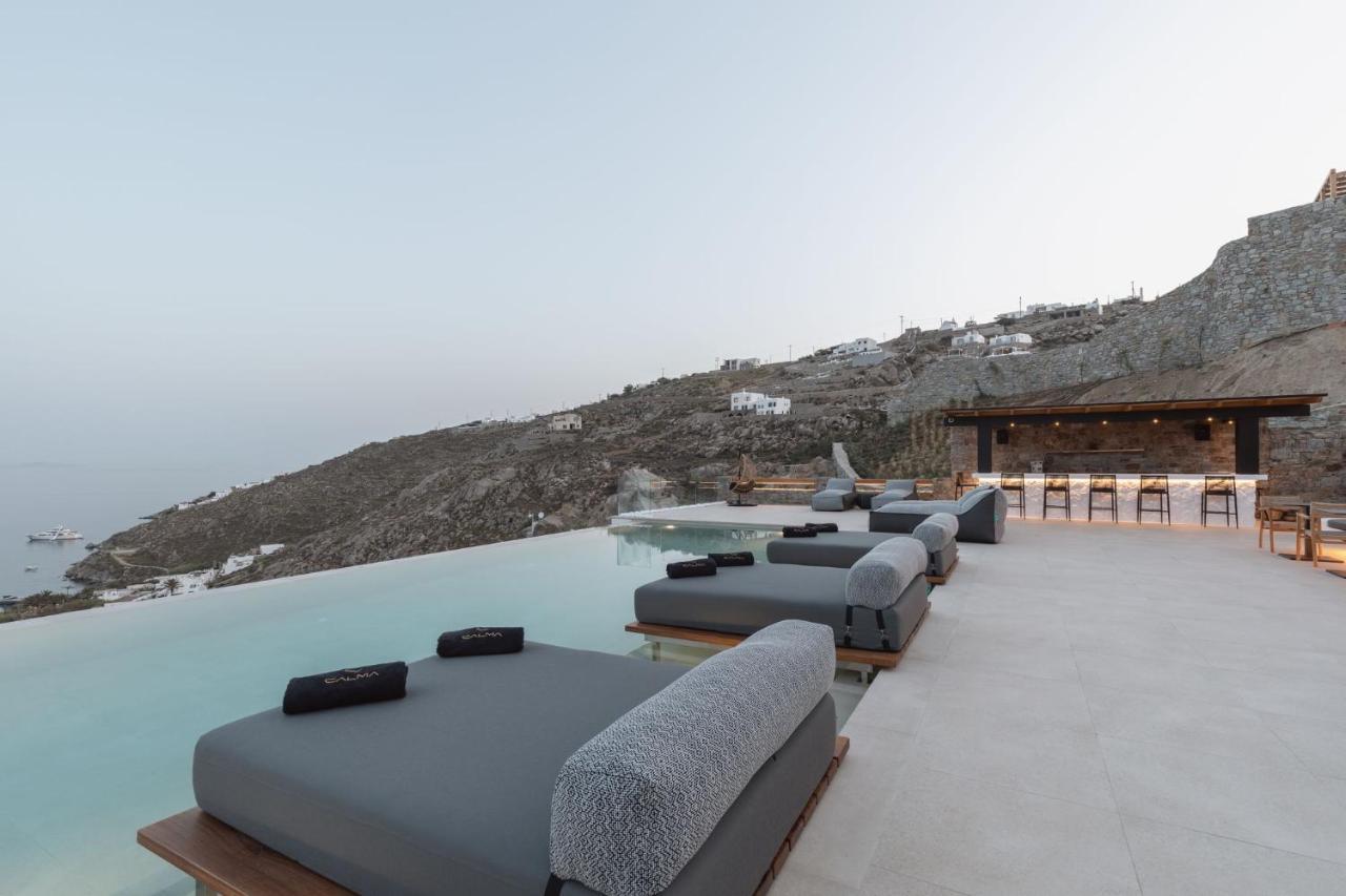 Calma Suites Mykonos Psarrou Dış mekan fotoğraf