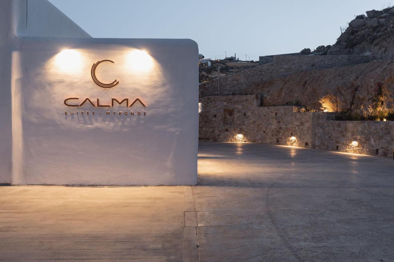 Calma Suites Mykonos Psarrou Dış mekan fotoğraf