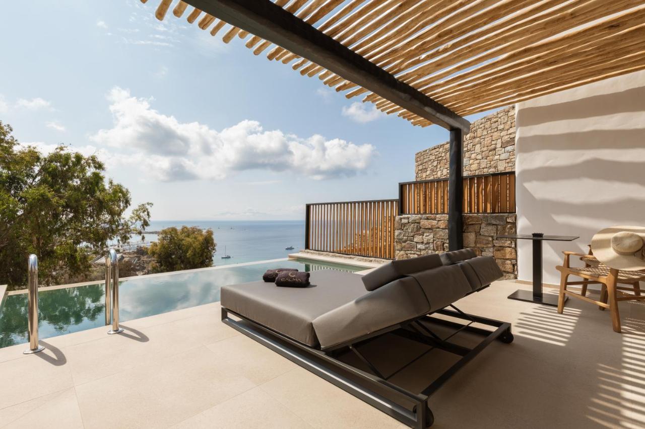 Calma Suites Mykonos Psarrou Dış mekan fotoğraf