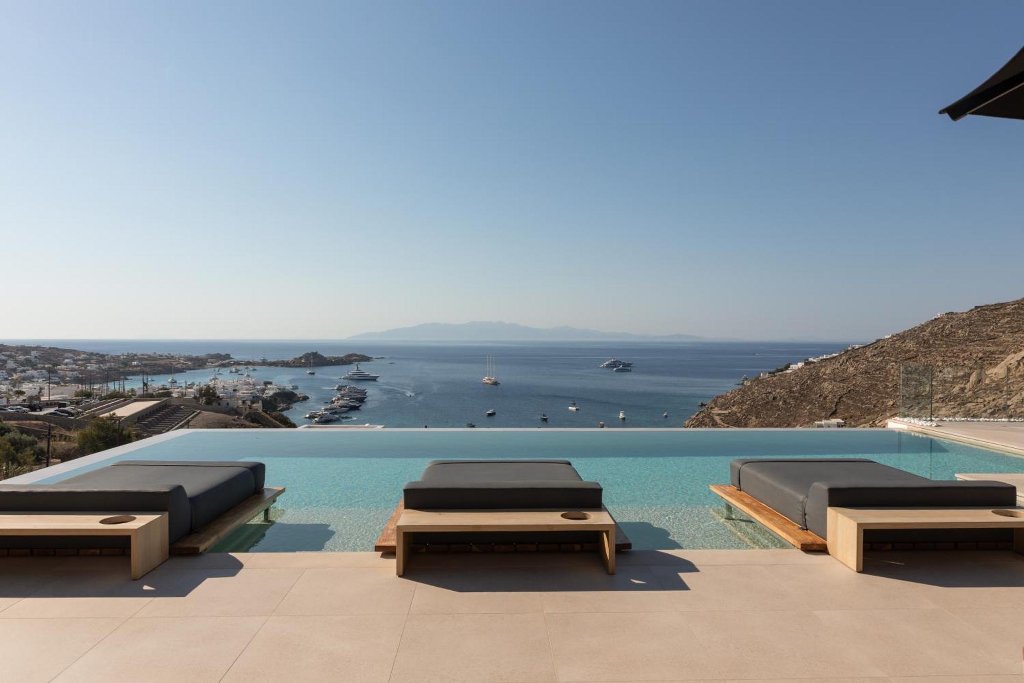 Calma Suites Mykonos Psarrou Dış mekan fotoğraf