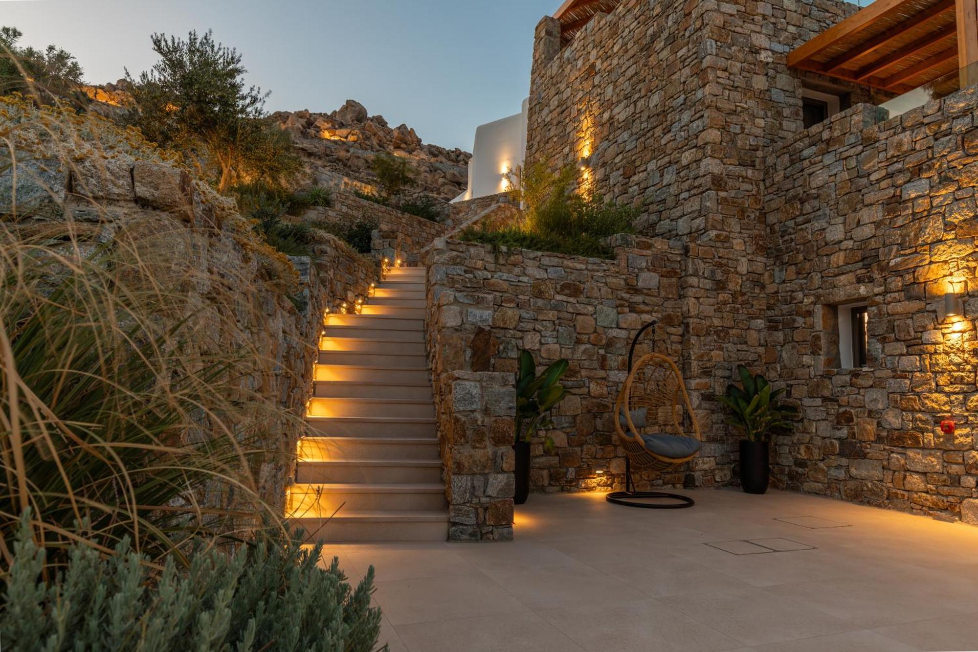 Calma Suites Mykonos Psarrou Dış mekan fotoğraf