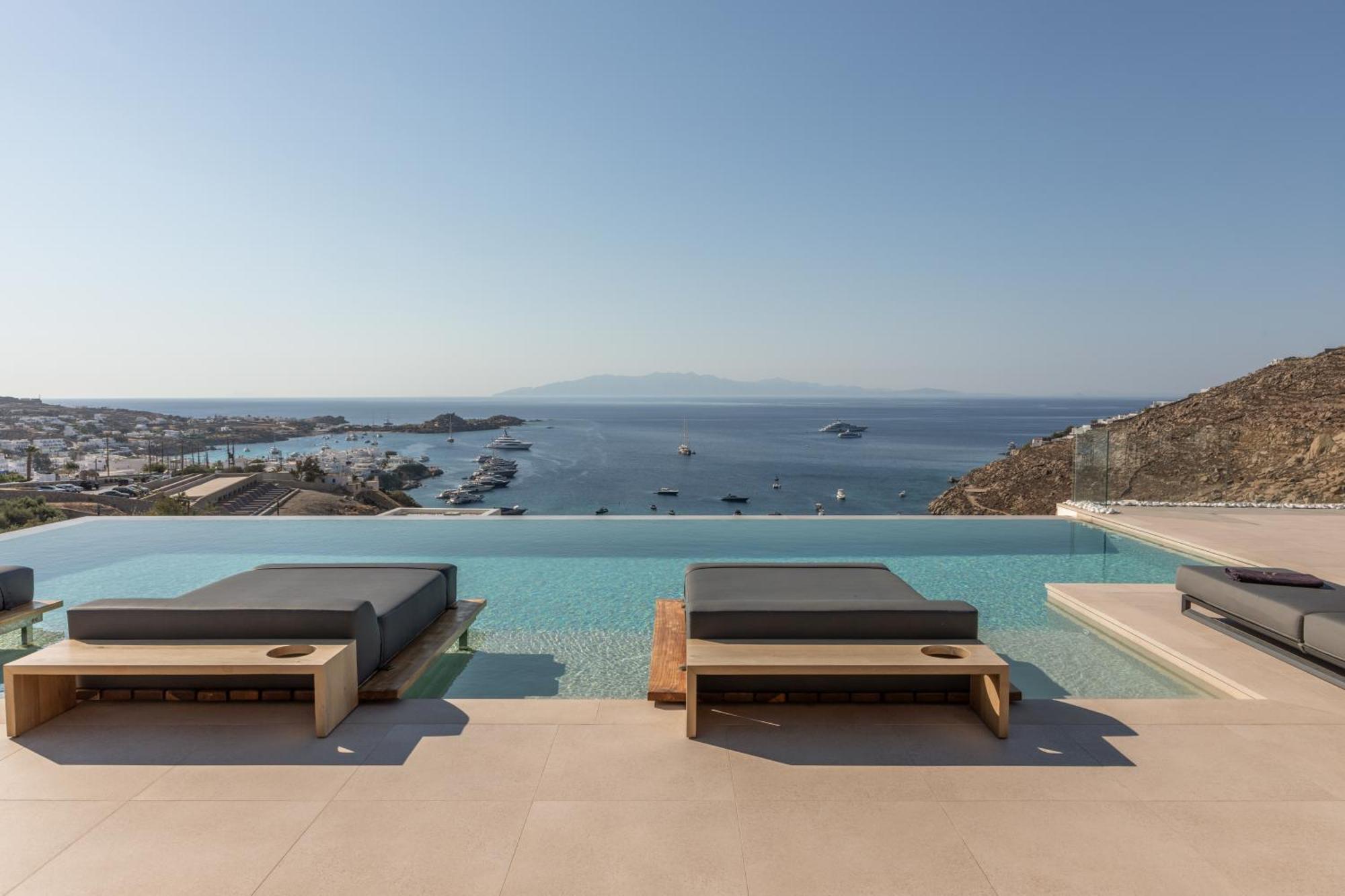 Calma Suites Mykonos Psarrou Dış mekan fotoğraf