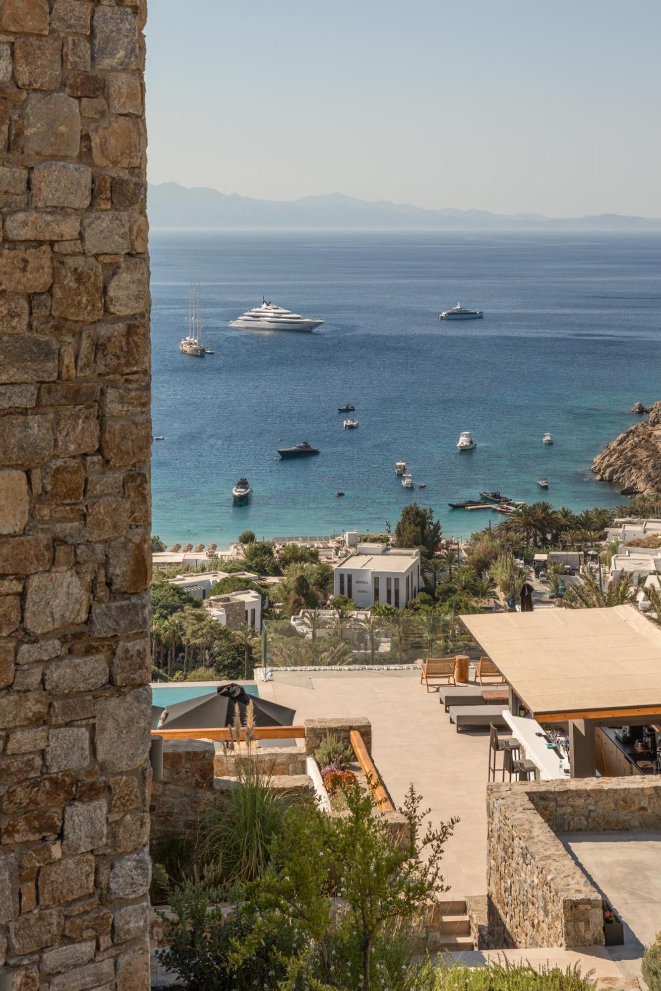 Calma Suites Mykonos Psarrou Dış mekan fotoğraf