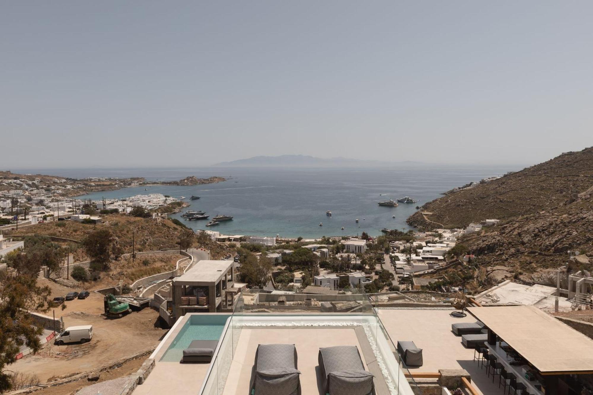 Calma Suites Mykonos Psarrou Dış mekan fotoğraf